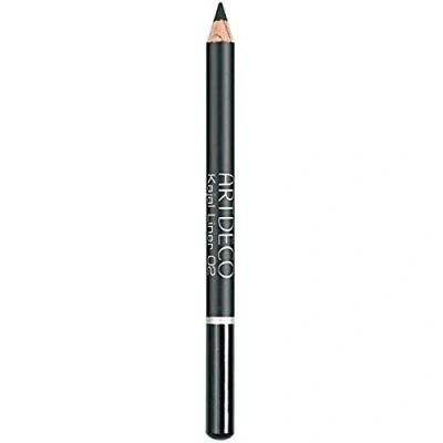 Abbildung von ARTDECO Kajal Liner Klassischer Kajalstift aus Holz für exakte und feine Linien 1 x 1g