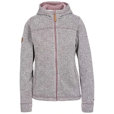 Abbildung von Trespass Damen Reserve Warme Microfleece Jacke Mit Kapuze, 260 G/m², Dusty Heather, M EU
