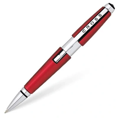 Abbildung von Cross Edge Rollerball (Strichstärke M, Schreibfarbe: schwarz, nachfüllbar, inkl. Premium Geschenkbox) rot