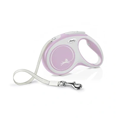Abbildung von flexi Rollleine New Comfort Rosa M 5 m, blau, (1er Pack)