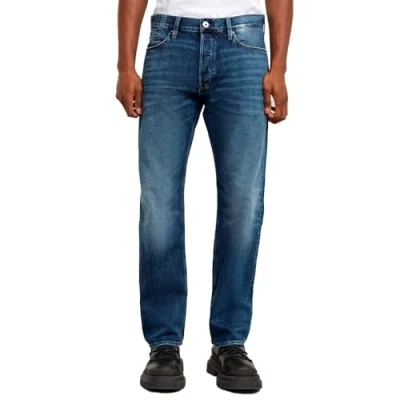 Abbildung von G STAR Herren Dakota Regular Straight Jeans Blau (Worn in waterspouts D23691 D536 G804) 38W / 36L