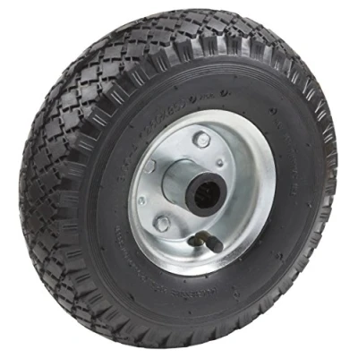 Abbildung von Metafranc Luftrad Ø 260 mm Stahl Felge Typ 3.00 4 200 kg Tragkraft Rollenlager / Komplettrad mit Sackkarrenrad Sackkarrenreifen Ersatzrad 810130