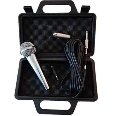 Abbildung von TronicXL Dynamisches Mikrofon Gesang &amp; Bühne + Koffer 5m Kabel XRL Klinke Mic Set Micro Gesangs Mikro dynamisch