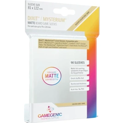 Abbildung von Gamegenic, MATTE Dixit Sleeves, Sleeve color code: Sand