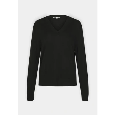 Abbildung von s.Oliver V NECK Strickpullover, Damen, Größe: 38, Black