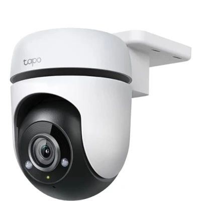 Abbildung von TP Link Tapo C510W Kameraüberwachung aussen, WLAN IP Kamera, 360 Schwenk /Neige, 2K Auflösung, Vollfarbige Nachtsicht, IP65 wasserdicht, Intelligente Bewegungsverfolgung, Zwei Wege Audio