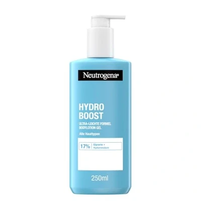 Abbildung von Neutrogena Hydro Boost ultra leichte Formel Bodylotion Gel (250 ml) für geschmeidige Haut, erfrischende Körperlotion mit 17% Glycerin + Hyaluronsäure alle Hauttypen