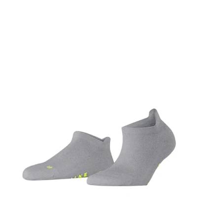 Abbildung von FALKE Damen Sneakersocken Cool Kick Sneaker W Sn weich atmungsaktiv schnelltrocknend kurz einfarbig 1 Paar, Grau Light Grey Melange 3775, 37 38