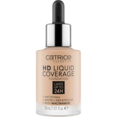 Abbildung von Catrice Make up flüssig HD Liquid Coverage Foundation nude 30, langanhaltend mattierend, matt, vegan, 30ml