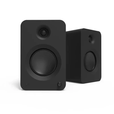Abbildung von Kanto Ren 200W Powered Speaker System with HDMI ARC Input for TV &amp; Home Theater USB C and Bluetooth 5.3 High/Low Pass Filter Pair Matte Black