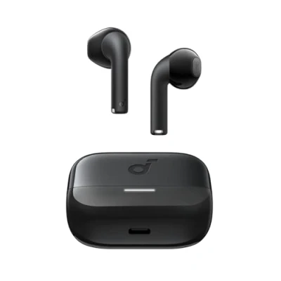 Abbildung von soundcore K20i von Anker, Semi In Ear Earbuds, Bluetooth Wireless, 36h Spielzeit, Schnell Laden, ENC 2 Mikrofone, anpassbarer EQ, IPX5, 5.3, App Steuerung (Generalüberholt)