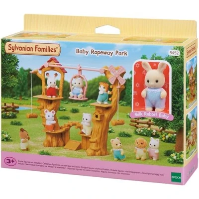 Abbildung von Sylvanian Families 5452 Baby Seilbahn Puppenhaus Spielset