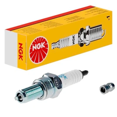 Abbildung von NGK Zündkerze CR9E, 6263 Yellow Box 1 Stück, Metall