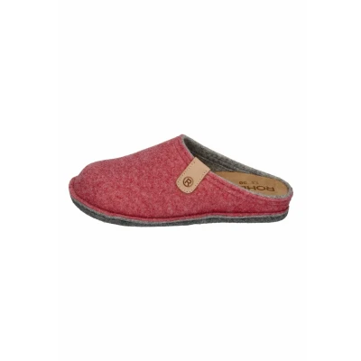 Abbildung von Rohde Luccad Hausschuh, Damen, Größe: 38, Bordeaux Schuhe