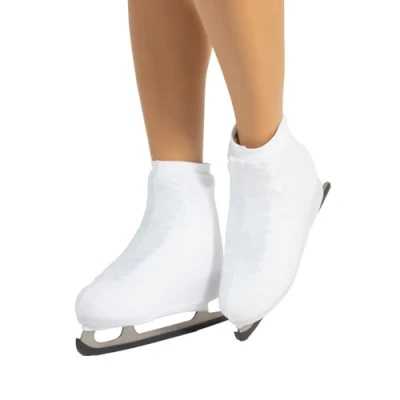 Abbildung von CALZITALY Skates Cover, Rollschuhe und Schlittschuhe Überzieher, Hautfarbe, Karamell, Schwarz, Schuhgröße 28 42, 70 DEN, Made in Italy (28 32, Weiß)