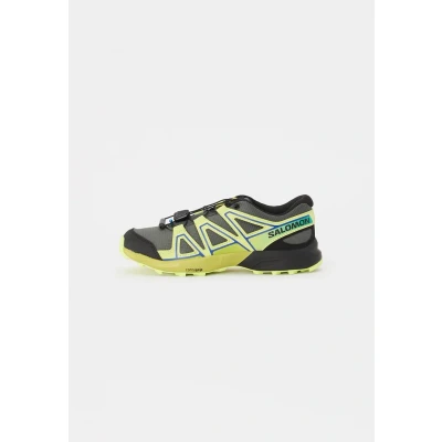 Abbildung von Salomon Speedcross J Unisex Hikingschuh für Kinder, Größe: 38, Urban chic/sharp green/dark citron Textil/synthetik
