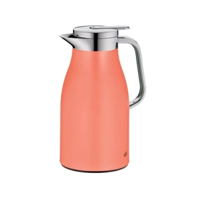 Abbildung von alfi SKYLINE 1,0l, deep apricot, Edelstahl Isolierkanne mit hygienischem Hartglaseinsatz, Drehverschluss bequemer Drucktaste, ergonomischer Griff, ideal als Kaffeekanne, Teekanne, BPA frei