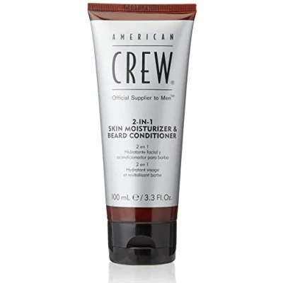 Abbildung von American Crew 2 IN 1 SKIN Moisturizer &amp; Beard Conditioner Hydrator BEAR Bartpflege, Herren, Größe: 100 ml,