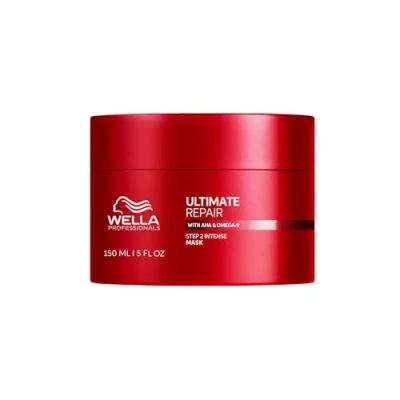 Abbildung von Wella Professionals Ultimate Repair tiefenwirksame Haarmaske Haarpflege für kaputtes Haar mit AHA und Omega 9 reparierende Haarkur strapaziertes 150 ml
