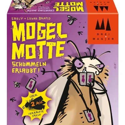 Abbildung von Schmidt Spiele 40862 Mogel Motte, Drei Magier Kartenspiel
