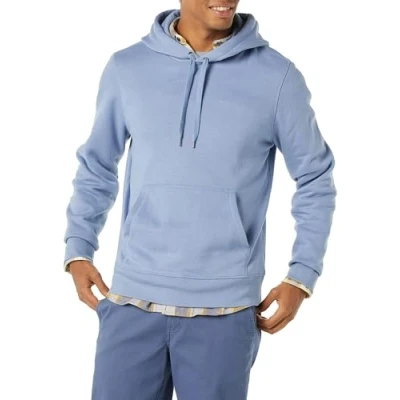 Abbildung von Amazon Essentials Herren Fleece Sweatshirt Mit Kapuze (Erhältlich In Übergröße), Eisblau, XL