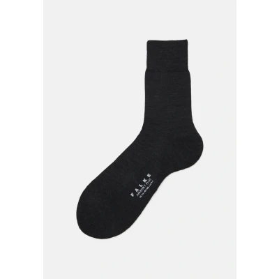 Abbildung von Falke Airport PLUS Cushioned SOLE Socken, Herren, Größe: 41/42, Anthra melange