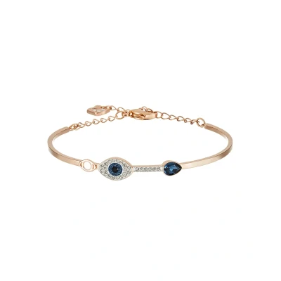 Abbildung von Swarovski DUO Bangle EVIL EYE Armband, Damen, Größe: Medium, Dark multi