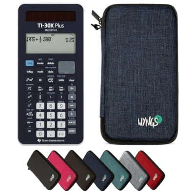 Abbildung von CALCUSO Sparpaket Blau mit Taschenrechner TI 30X Plus Mathprint