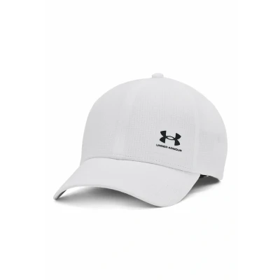 Abbildung von Under Armour Isochill Armourvent ADJ Cap, Herren, Größe: One Size, White (100)