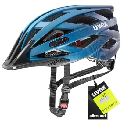 Abbildung von uvex i vo cc Leichter Allround Helm für Damen und Herren individuelle Größenanpassung erweiterbar mit LED Licht deep Space matt 56 60 cm