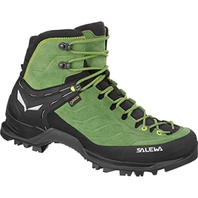 Abbildung von Salewa MS Mountain Trainer Mid Gore TEX Herren Trekking &amp; Wanderstiefel, Blau (Myrtle/Fluo Green), 42 EU