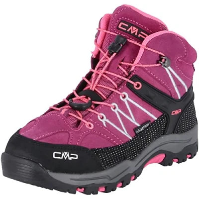 Abbildung von CMP Rigel MID Trekking WP Hikingschuh für Kinder, Größe: 30, Berry/pink fluo Leder und textil