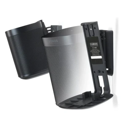Abbildung von Flexson Wandhalterung Geeignet für Sonos One, One SL und Play:1 Schwarz (Paar)