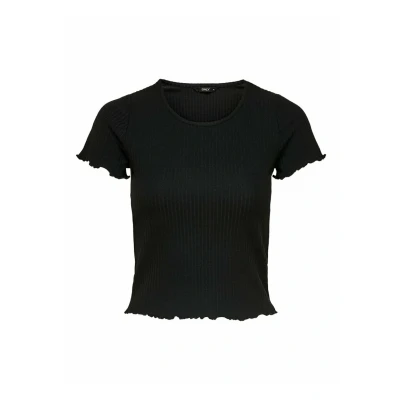 Abbildung von ONLY Onlemma SS NOOS JRS Tshirt basic, Damen, Größe: Large, Black
