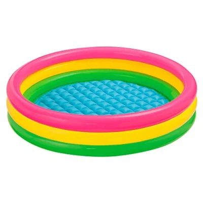 Abbildung von Intex 57412NP Sunset Glow Baby Pool, 3 Ring, ø 114 x 25 cm