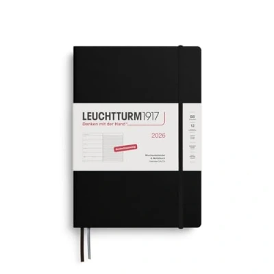 Abbildung von LEUCHTTURM1917 372461 Wochenkalender &amp; Notizbuch Composition (B5) 2026, 12 Monate, Schwarz, Deutsch