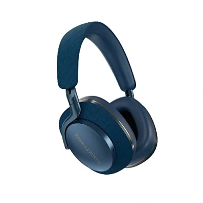 Abbildung von Bowers &amp; Wilkins Px7 S2 Bluetooth Noise Canceling Headphones, Wireless, Qualcomm aptX™ Adaptive Fast Charge, 30 Hours Playback, Six Built in Microphones Blau