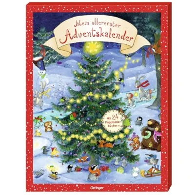 Abbildung von Mein allererster Adventskalender: mit 24 Pappbilderbüchern zum Herausnehmen: weihnachtliche Geschichten für Kinder ab 2 Jahren