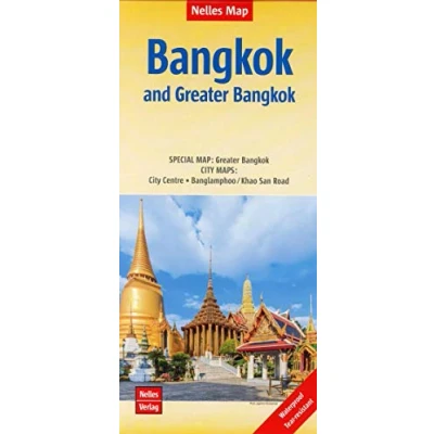 Abbildung von Nelles Map Landkarte Bangkok and Greater Bangkok: 1:15.000 / 1:75.000 reiß und wasserfest; waterproof tear resistant; indéchirable et ... &amp; impermeable (Nelles Map: Strassenkarte)