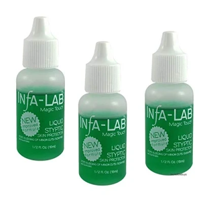 Abbildung von Infalab Magic Touch Liquid Styptic Skin Protector Stop Bleeding Cuts (3 pieces) by