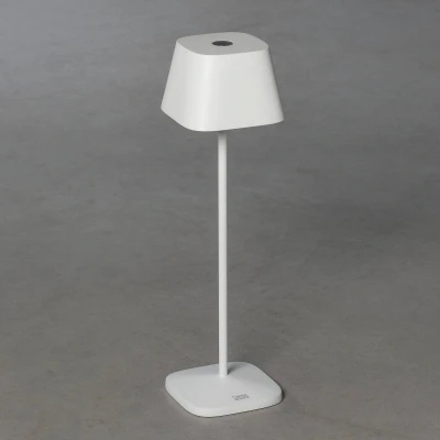Abbildung von Konstsmide Tischleuchte Capri weiss Indoor/Outdoor USB/Akku 7814 250, Weiß