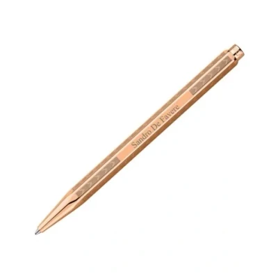 Abbildung von Caran d&#039; Ache Kugelschreiber Chevron Roségold, gravierbar d&#039;Ache