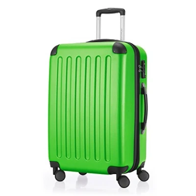 Abbildung von HAUPTSTADTKOFFER SPREE Hartschalen Koffer Trolley Rollkoffer Reisekoffer, 4 Doppel Rollen, 65 cm, 74 L, Apfelgrün