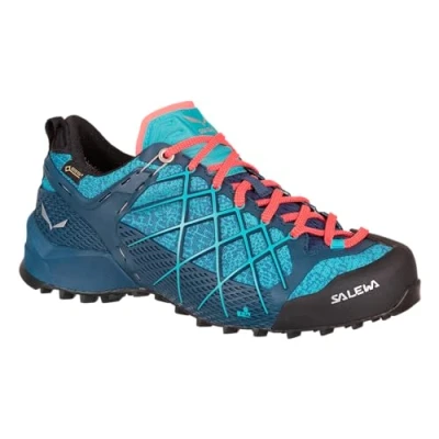 Abbildung von Salewa WS Wildfire Gore TEX Trekking &amp; Wanderhalbschuhe, Poseidon/Capri, 40.5 EU