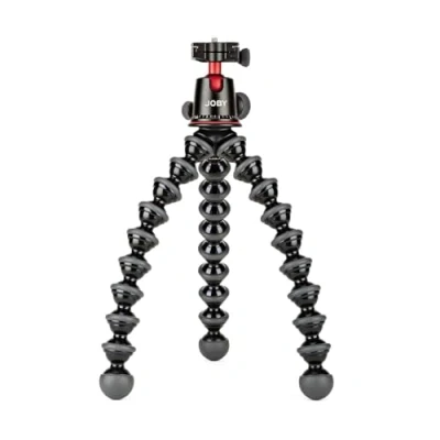 Abbildung von JOBY GorillaPod 5K Kit Flexibles Profi Stativ, Made in Italy (mit Kugelkopf für DSLR , CSC und spiegellose Kameras, Traglast bis zu 5 kg), JB91508 BWW Schwarz