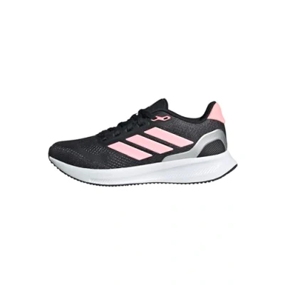 Abbildung von adidas Performance Falcon 5 KIDS Laufschuh Trail core black pink spark silver metallic für Kinder, Größe: 38 Schuhe