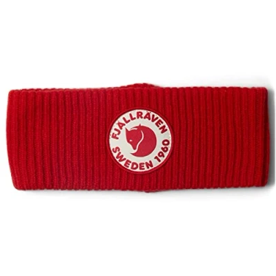 Abbildung von Fjallraven Fjällräven Unisex 1960 Logo Headband Hat, True Red, Einheitsgröße EU