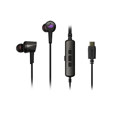 Abbildung von ASUS ROG Cetra II In Ear Gaming Kopfhörer (Geräuschunterdrückung (ANC), Treiber aus Flüssigsilikonkautschuk (LSR), USB C, kompatibel mit PCs, Smartphones, PlayStation 5, Xbox und Nintendo Switch)