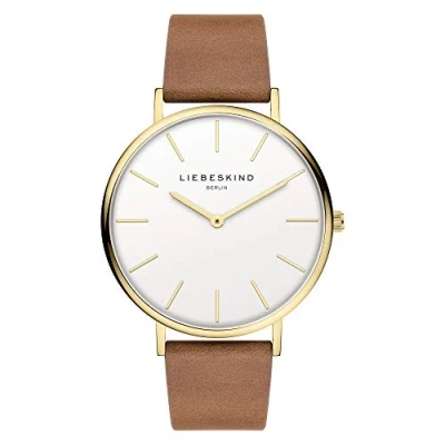 Abbildung von Liebeskind Berlin Armbanduhr LT 0266 LQ IP Gold braun