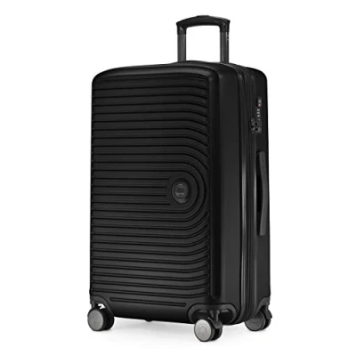 Abbildung von HAUPTSTADTKOFFER Mitte Mittelgroßer Hartschalenkoffer, TSA, 4 Rollen, Check In Gepäck mit 8 cm Volumenerweiterung, 68 cm, 88 L, Schwarz